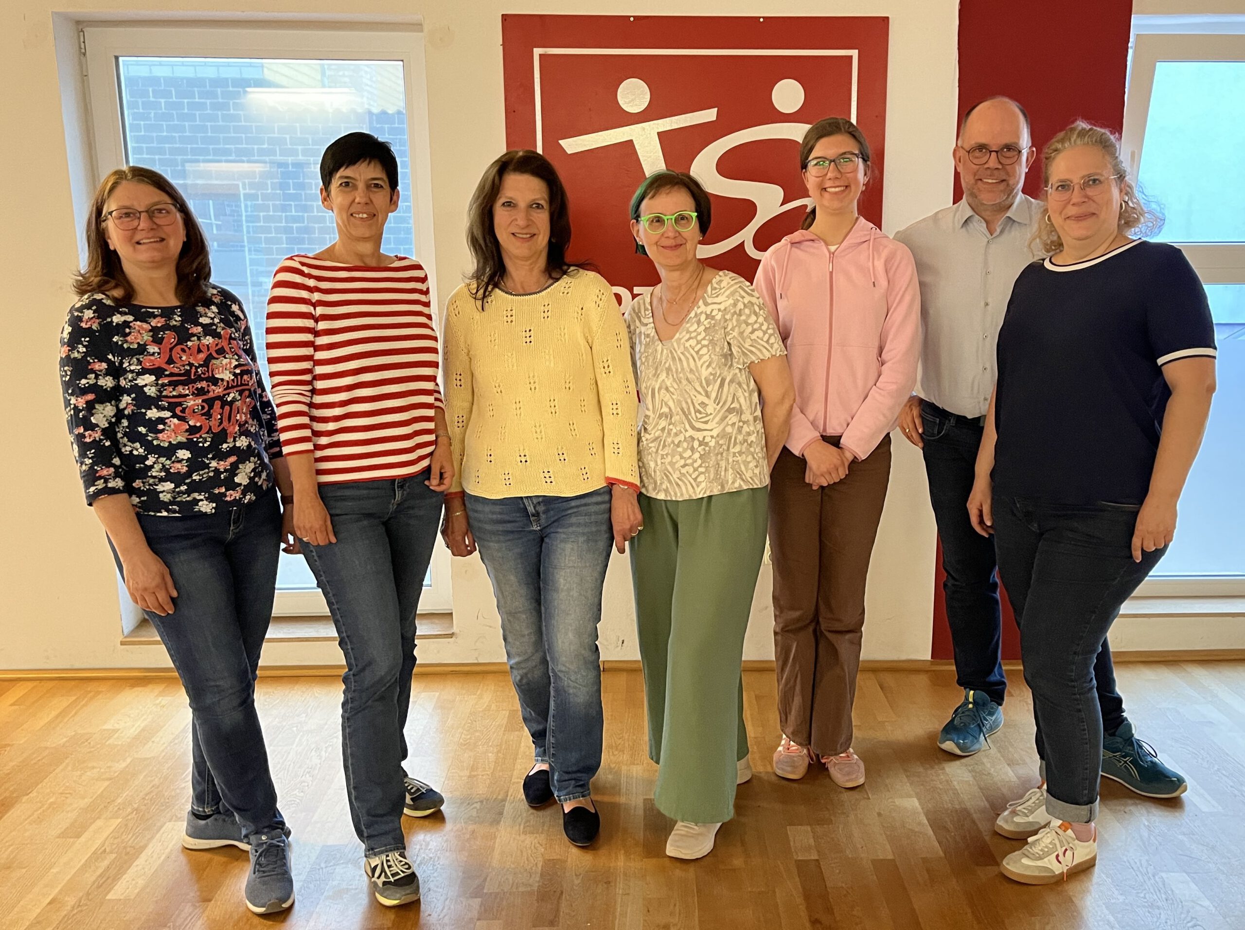 Vorstand des Tanzsportclub Rot-Weiß Lorsch Bergstraße e.V.